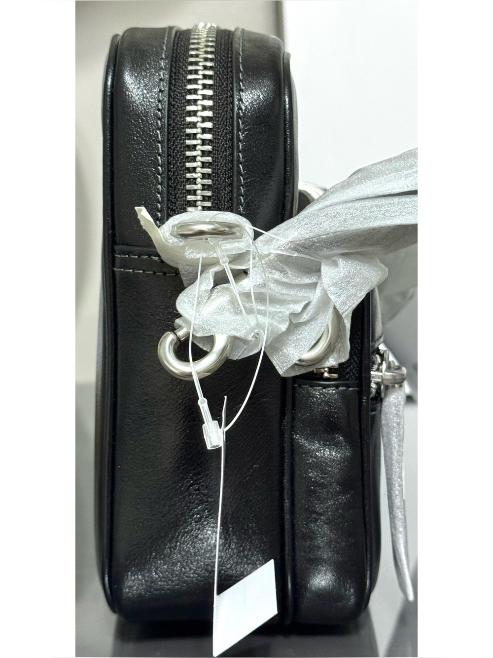 COACH Dakota Crossbody Bag - BLACK LEATHER - Picture 5 of 8